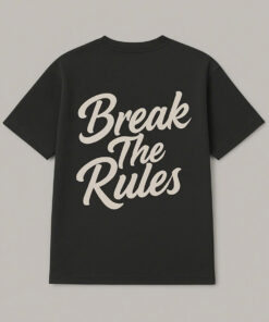 Áo Thun Tay Ngắn Phông Đen | Trắng