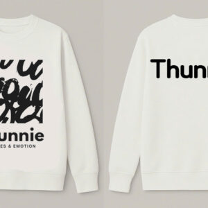 Áo thun trắng tay dài Thunnie "clothes & emotion"